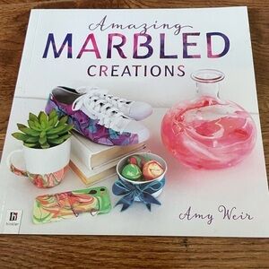 Amazing Marbled creations paperback book